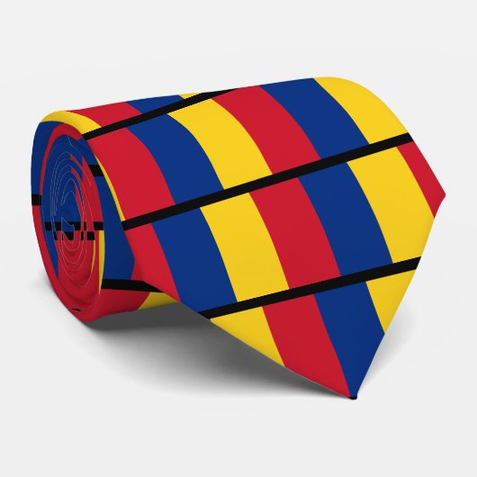 Romantikschwarz Krawatte (Gerollt)