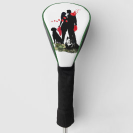 Romantiktag Zazzle Golf Headcover