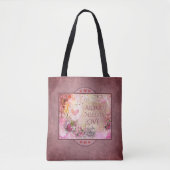 Romantisch Alles, was du brauchst, ist Liebe Tasche (Vorderseite)