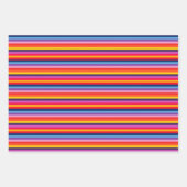 Romantisch bunt geschenkpapier set (Vorderseite 2)