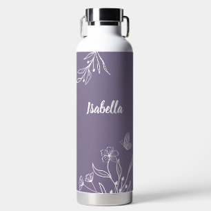 Romantisch elegant und blumenreich trinkflasche