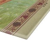 Romantisch Elegant Vintage Valentinstag, viktorian Schneidebrett (Ecke)