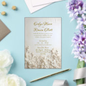 Romantisch elegante Mattierte Akryllische Einladun Acryleinladungen (In Situ (Hochzeit))