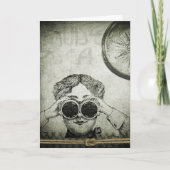 ROMANTISCH FÜR IHRE KARTE, ALSO GLAD ICH SIE GEFUN KARTE (Vorderseite)