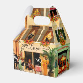 Romantisch Italienisch Danke für Ihr Wohlgefallen Geschenkschachtel (Rückseite)