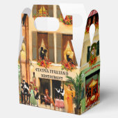 Romantisch Italienisch Danke für Ihr Wohlgefallen Geschenkschachtel (Geöffnet)