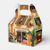 Romantisch Italienisch Danke für Ihr Wohlgefallen Geschenkschachtel (Vorderseite)