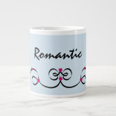 romantisch Jumbo-Tasse (Vorderseite)