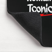 Romantisch Nein Ikonisch Ja Lustig Anti Valentinst Mousepad (Ecke)