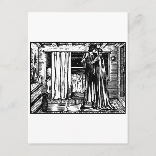 romantisch postkarte (Vorderseite)