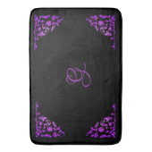 Romantisch, Vintag Personalisiert Badematte (Vorderseite Vertikal)