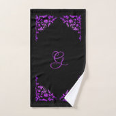 Romantisch, Vintag Personalisiert Badhandtuch Set (Handtuch)