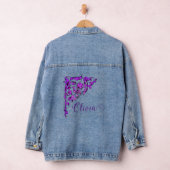 Romantisch, Vintag Personalisiert Jeansjacke (Hangar)