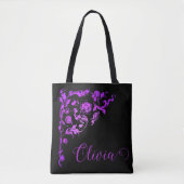 Romantisch, Vintag Personalisiert Tasche (Vorderseite)