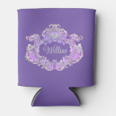 Romantisch, weiblich, Personalisiert Dosenkühler (Vorderseite)