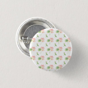 Romantische С Lotus-Blume Button