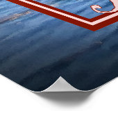 Romantische Abende in Portofino, Italien Poster (Ecke)