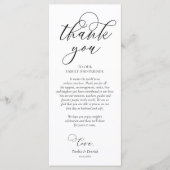 Romantische Abendstimmung mit Karte (Vorderseite)