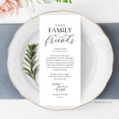 Romantische Abendstimmung mit Karte