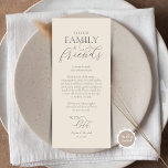 Romantische Abendstimmung mit Karte<br><div class="desc">Das ist das moderne Romantische Drehbuch, Place Setting Dankeschön Karten, in dunkelgrau und creme Thema. Teilen Sie die Liebe und zeigen Sie Ihre Wertschätzung für Ihre Familie und Freunde, wenn sie sich an ihren Sitz setzen und lesen Sie diese personalisierte charmante Dankeschön Platzierung Karte. Es ist eine wunderbare Art, Ihre...</div>