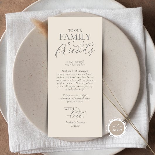 Romantische Abendstimmung mit Karte