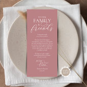 Romantische Abendstimmung mit Karte