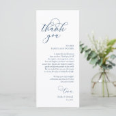 Romantische Abendstimmung mit Karte (Stehend Vorderseite)