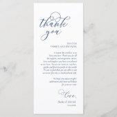 Romantische Abendstimmung mit Karte (Vorderseite)