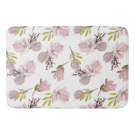 Romantische Abstimmung Blumenmuster Wasserfarbe mä Badematte