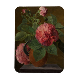 Romantische Alte Englische Rose Magnet