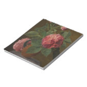 Romantische Alte Englische Rose Notizblock (Rotiert)