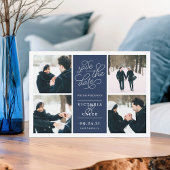 Romantische Anfrage | FotoCollage Save the Date