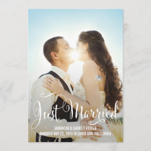 Romantische Ankündigung zur Hochzeit von Skripten