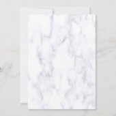 Romantische Ankündigungen von tropischen Hochzeite (Rückseite)