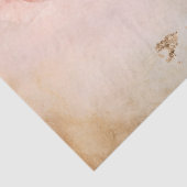 Romantische antike rosa und goldene Designserie 16 Seidenpapier (Ausschnitt)