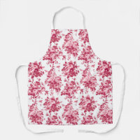 Romantische antike Vintage Rose Rosa auf Weiß