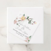 Romantische Apfelblüten Geschenkanhänger (Beispiel)