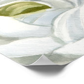 Romantische Aquarell-Hochzeit Poster (Ecke)