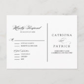 Romantische Aquarellfarben Blume UAWG Postkarte (Rückseite)