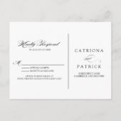 Romantische Aquarellfarben-Blume UAWG Postkarte II (Rückseite)