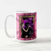 Romantische Art-Déco-Tänzer Kaffeetasse (Links)