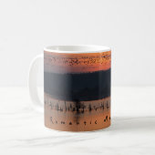 Romantische Augenblicke Vögel bei Sonnenaufgang Fo Kaffeetasse (Vorderseite Links)