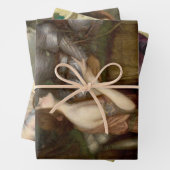 Romantische Auswahl weiblicher Schönheiten Geschenkpapier Set (Beispiel)