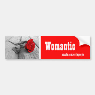 romantische Autoaufkleber