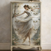 Romantische Ballerina Tanzwald Dekoupage Seidenpapier