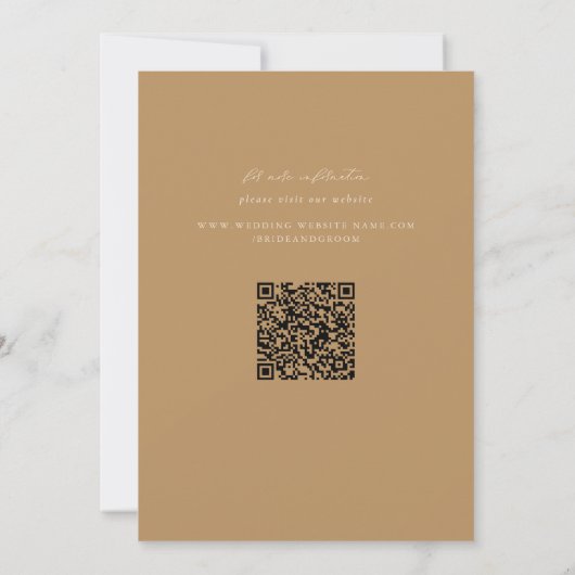 Romantische bemalte blumenreiche Hochzeitsszenarie Einladung (Rückseite)