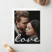 Romantische benutzerdefinierte Foto-Liebe Mitteilungskarte (Vorderseite/Rückseite Beispiel)