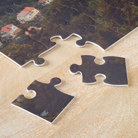 Romantische Bergwelt Puzzle (Seite)