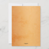 Romantische Bezauberung Forest Bridal Dusche Einla Einladung (Rückseite)