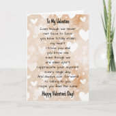 Romantische Beziehungen im Internet Valentinstag Karte (Vorderseite)